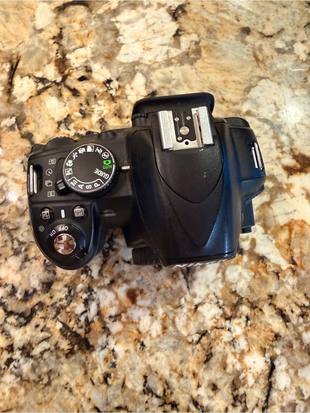 Nikon D3100 DSLR Camera Body in Black with Charger